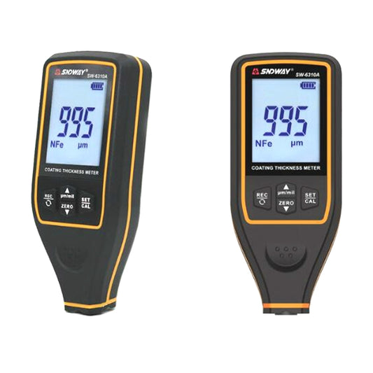 SNDWAY High-precision Car Paint Finish Coating Thickness Gauge Paint Measuring Instrument SW6310A Standard Edition by SNDWAY
