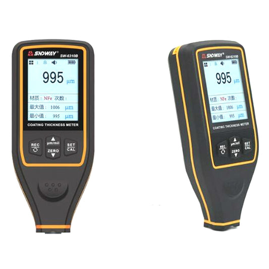 SNDWAY High-precision Car Paint Finish Coating Thickness Gauge Paint Measuring Instrument SW6310B Upgrade Edition by SNDWAY