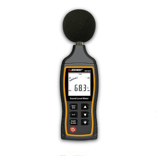 SNDWAY Handheld High Precision Noise Decibel Meter, Model:SW523 by SNDWAY