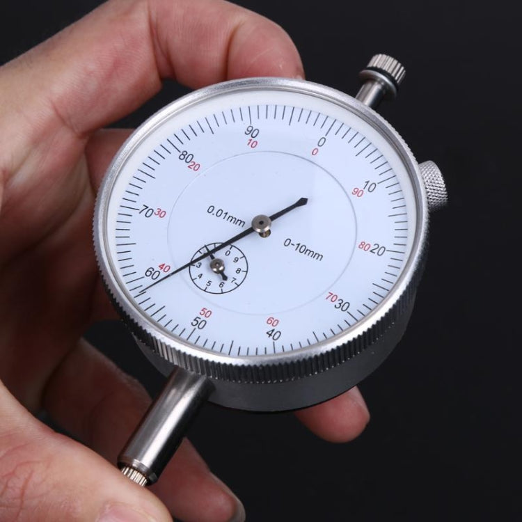 0-10mm Precision Tool Dial Indicator 0.01mm Professional Portable Dial Test Indicator by buy2fix
