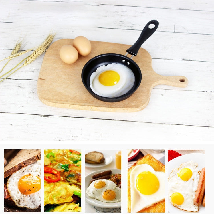 Mini Egg Frying Panpure Non-Stick Flat Bottom Pan Multicooker, Size:12cm by buy2fix