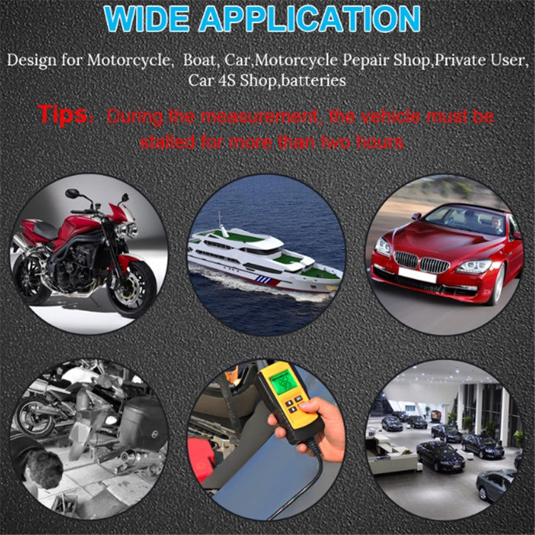 AE300 Car 12V Digital Battery Tester Analyzer by buy2fix