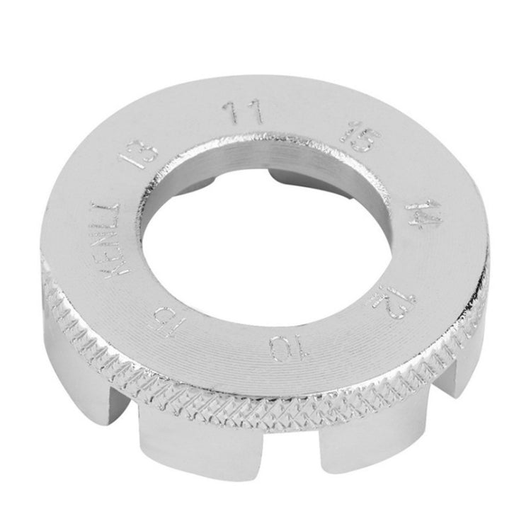 Bicycle spoke wrench tool 8 Way Cycling Wheel Rim Spanner Wrench Repair Tool Accessories(Silver) by buy2fix