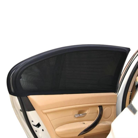 Auto Car Vehicle Window Mesh Shield Sunshade Visor Net UV Protection Anti Mosquito Window Covers, Size:Front window75x50cm by buy2fix