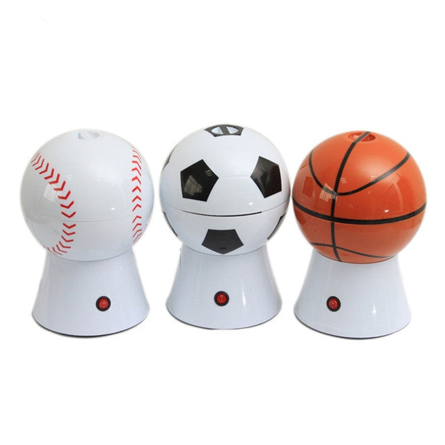 Creative Soccer Ball Electric Household Hot Air Popcorn Maker Football Section 848 Euro regulations by buy2fix