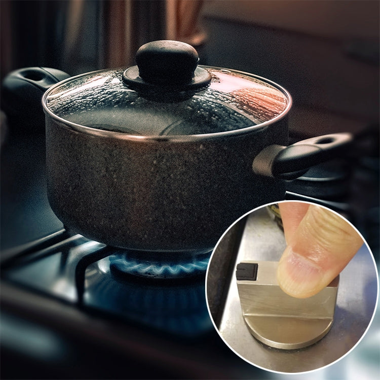 2 PCS Universal Metal Rotary Switch Control Knobs Replacement Accessories for Home Kitchen Gas Stove, Size:Shaft Diameter 6mm by buy2fix