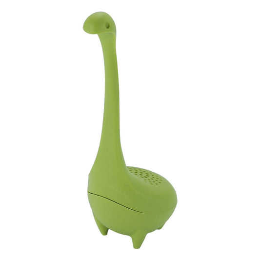 Food Grade PP Cooking Dinosaur Infuser Loch Ness Monster Shape Heat Resistance Total Tea Strainers Teaware Coffee Tools(Green) by buy2fix
