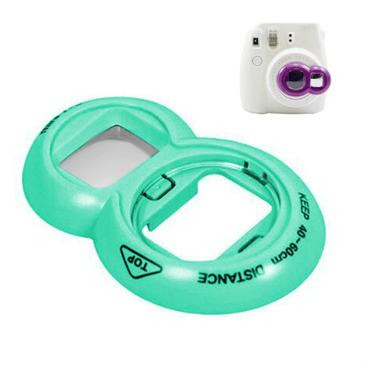 2PCS Selfie Mirror for Polaroid Mini7s / Mini8(Green) by buy2fix