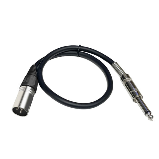 6.35mm Caron Male To XLR 2pin Balance Microphone Audio Cable Mixer Line, Size:5m by buy2fix