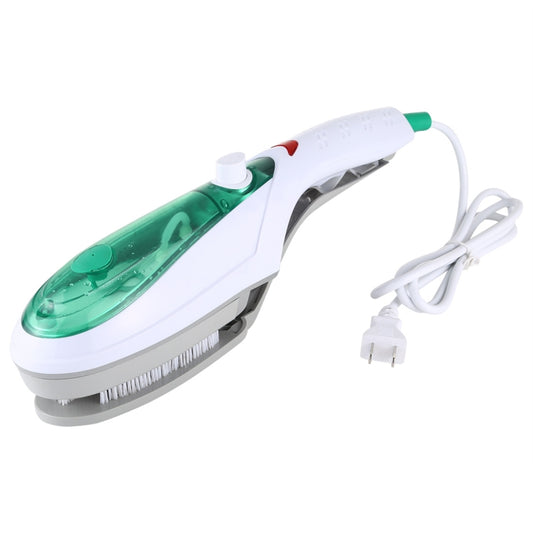 Handheld Garment Steamer Brush Portable Clothes Steam Iron, US Plug 110V(Green) by buy2fix