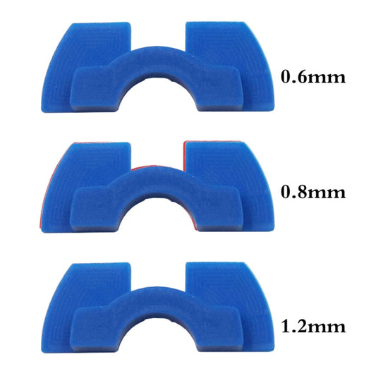 3 PCS Shock Absorption Shockproof Standing Handle Rubber Damper for Xiaomi Mijia M365 Electric Scooter(Blue) by buy2fix