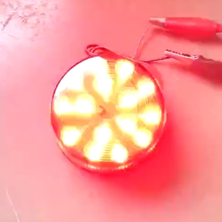 LED Strobe Warning Light Indicating Engineering Lights Fault Lights Flashing Mini Security Lights(Red) by buy2fix