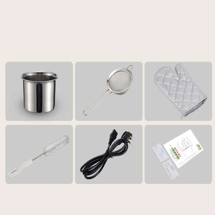 Seed Oil Press Extrator Stainless Steel Commercial Home Automatic Peanut Coconut Sesame Oil Press Machine 40x36.5x16cm, CN Plug by buy2fix