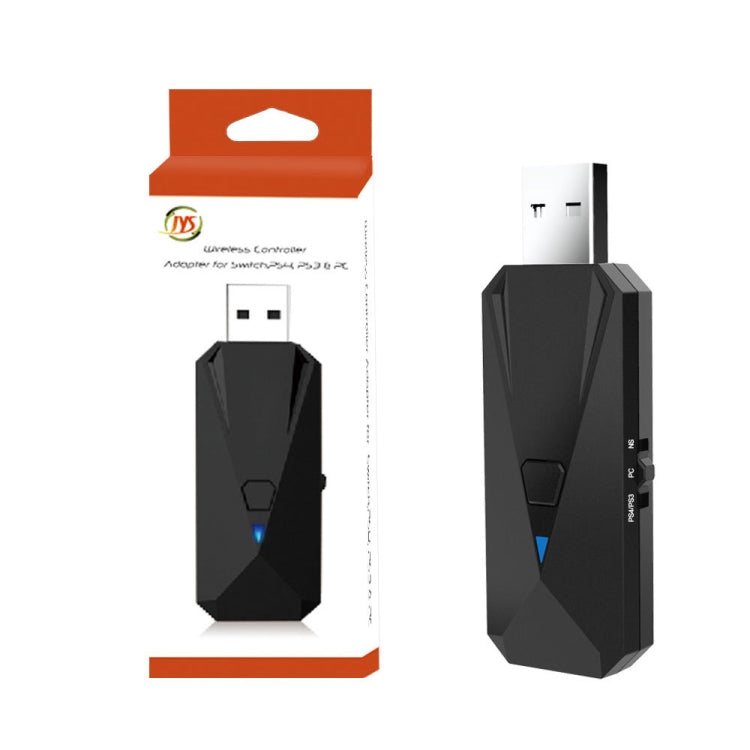 JYS-P4135 Wired + Wireless Bluetooth Gamepad Converter Adapter For PS4 / PS3 / Switch / PC by buy2fix