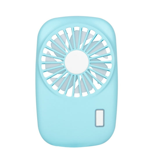 Portable Hand Held USB Rechargeable Mini Fan(Blue) by buy2fix