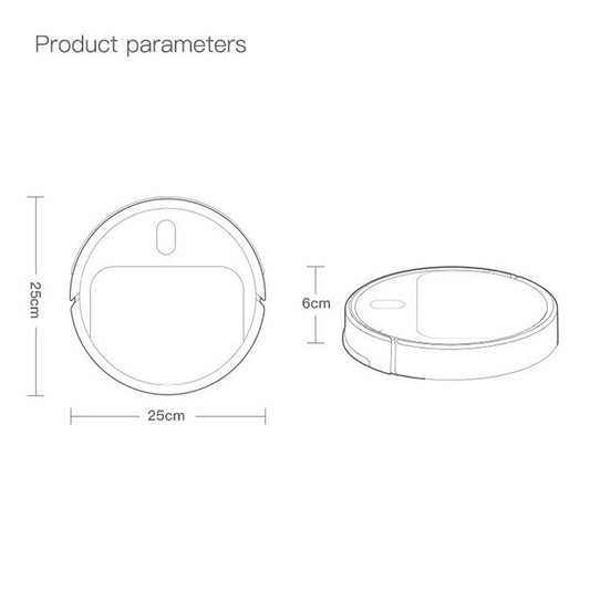 WT-04 Charging Mini Smart Sweeping Robot Lazy Home Automatic Cleaning Machine (Black) by buy2fix