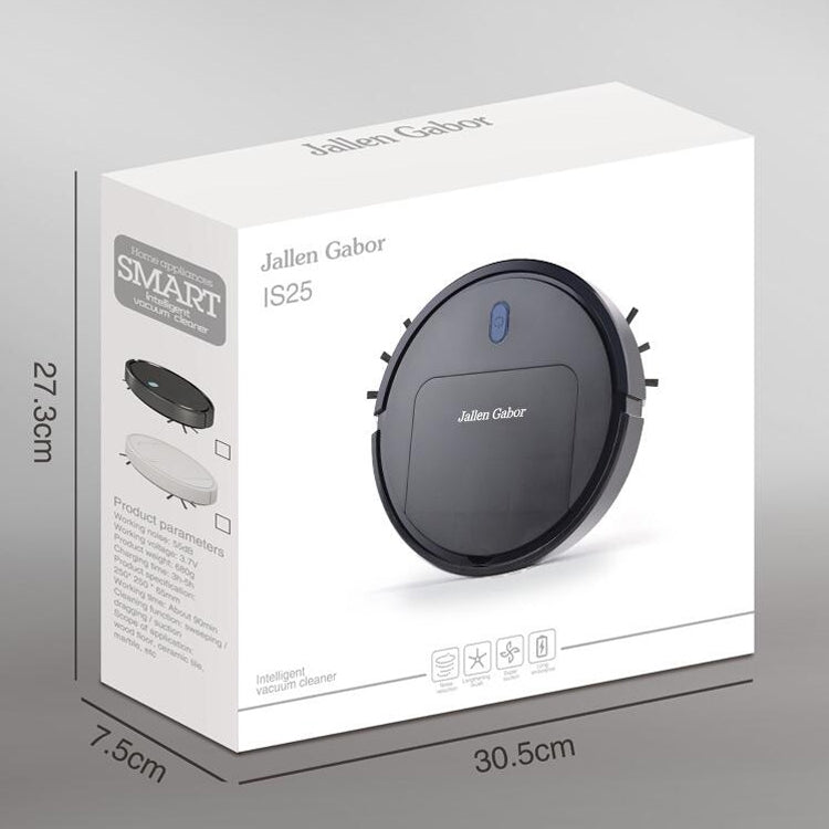 WT-04 Charging Mini Smart Sweeping Robot Lazy Home Automatic Cleaning Machine (Black) by buy2fix