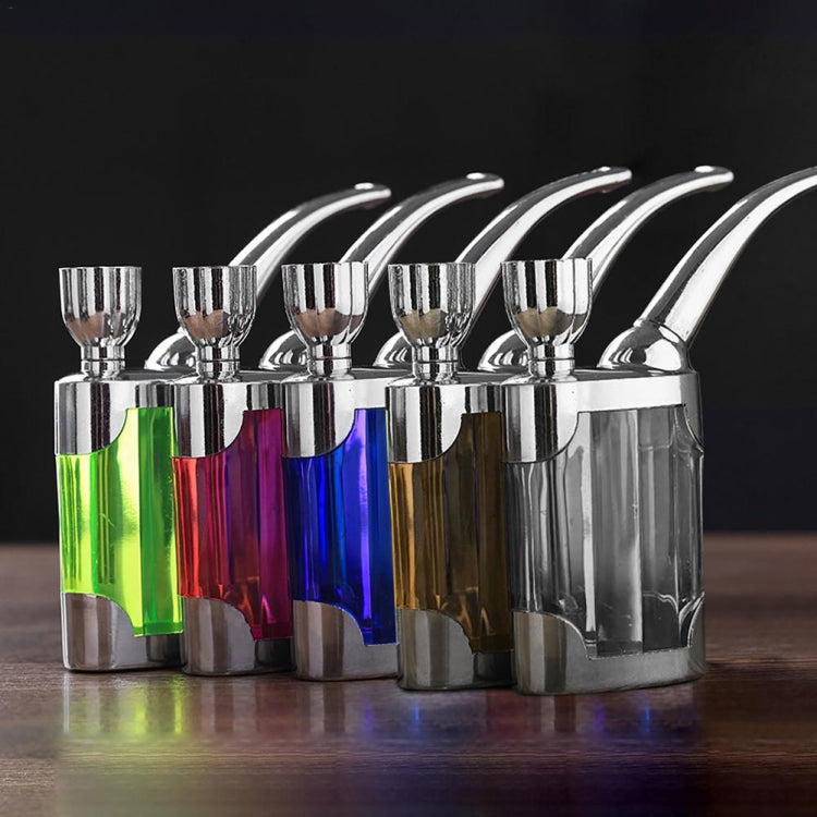 2 PCS Mini Filter Dual-use Hookah Pipe(Silver White) by buy2fix