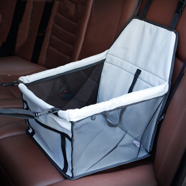 In Car Double-Layer Mesh Thickening Waterproof Pet Bag(Red) by buy2fix
