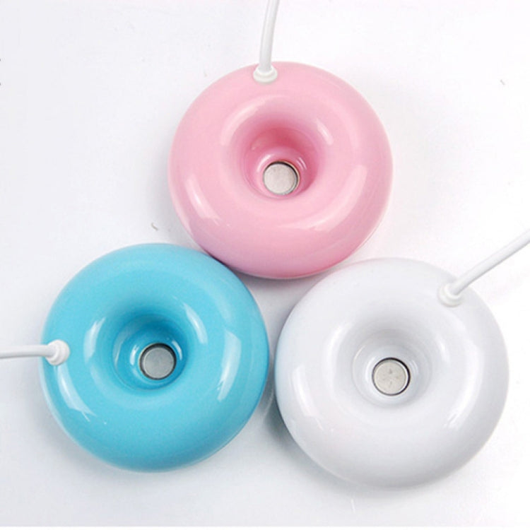 Donut Shape Mini USB Air Humidifier Aroma Diffuser Purifier(Pink) by buy2fix