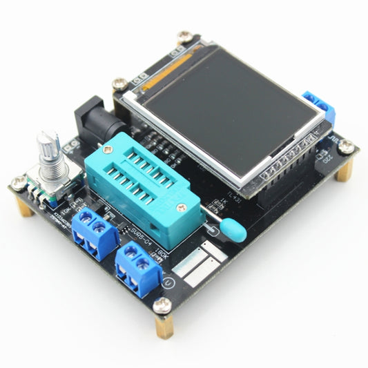 GM328 Transistor Tester Frequency Tester, Style:Black English by buy2fix