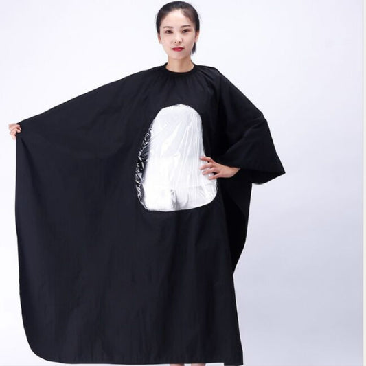 Waterproof Transparent and Visible Increase Haircut Cloth Adult Haircut by buy2fix