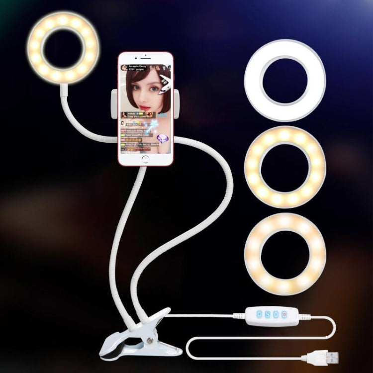 Live Beauty Fill Light LED Eye Care Student Bed Reading Light(White) by buy2fix
