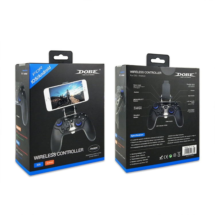 DOBE TI-1881 Bluetooth 4.0 Android IOS Mobile Phone Wireless Controller Supports Foreign MFI Games by DOBE