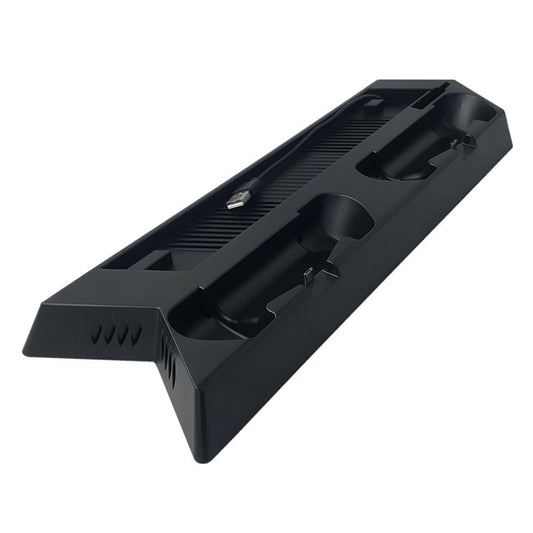 KJH PSLIM-03 Multi-function Host Bracket Cooling Fan Ultra-thin Machine Bracket Fan Charger for PS4 / SLIM Console by KJH