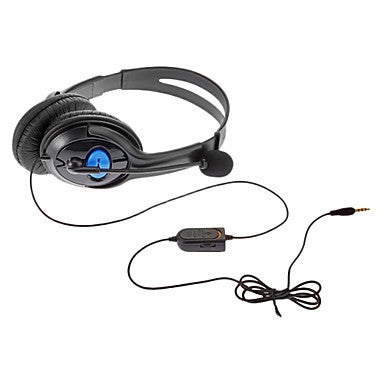 Bilateral Large Headphones Host Internet Voice Chat Headset for PS4 by buy2fix