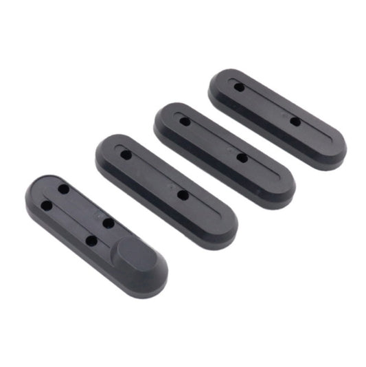 4 in 1 For Xiaomi Mijia M365 Scooter Motor Plastic Protective Cover Waterproof Cover Front and Rear Wheel Protection Blocks, Random Color Delivery by buy2fix