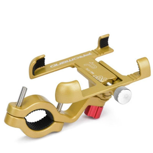 360 Rotate Eagle Claw Bionic Bike Phone Holder Mount Aluminum Bicycle Motocycle Handlebar Cellphone Stand Bracket(Gold) by buy2fix