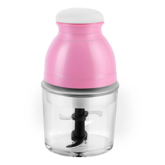 Portable Mixing Cup Electric Soy Milk Juicer Multi-function Cooking Machine Home Meat Grinder(Pink) by buy2fix