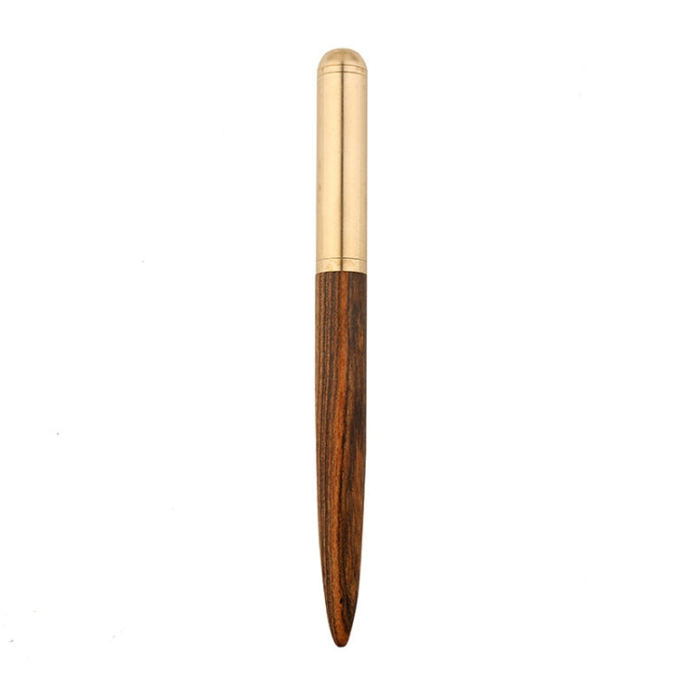 Luxury Wood Fountain Pen School Office Writing Ink Pen Stationery Gifts Supplies(Tiger wood) by buy2fix