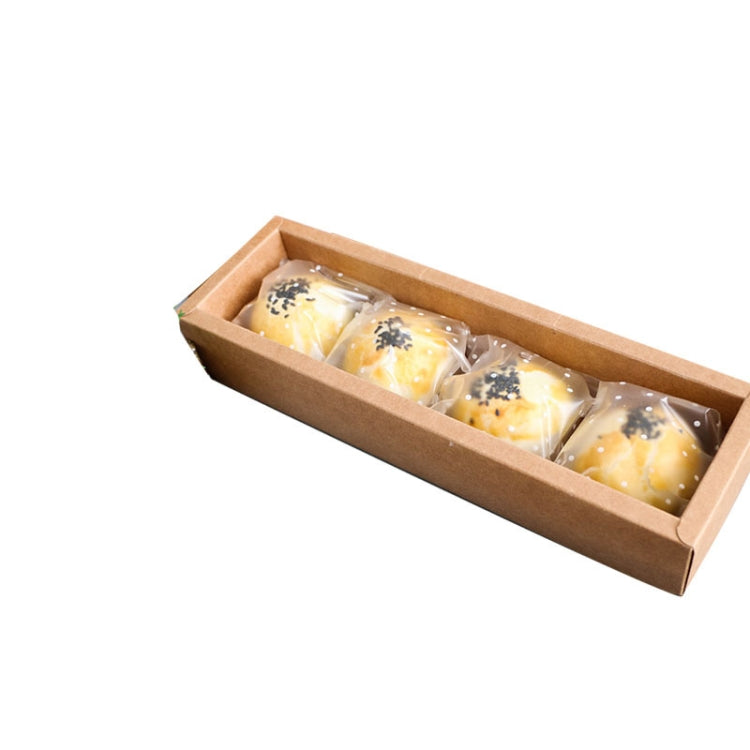 100pcs / Pack Plastic Transparent Cellophane Bags Polka Dot Candy Cookie Gift Bag with DIY Self Adhesive Pouch Celofan Bags for Party, Size:8x10cm(Transparent) by buy2fix