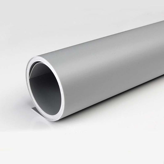 70x140cm Shooting Background Board PVC Matte Board Photography Background Cloth Solid Color Shooting Props(Gray) by buy2fix