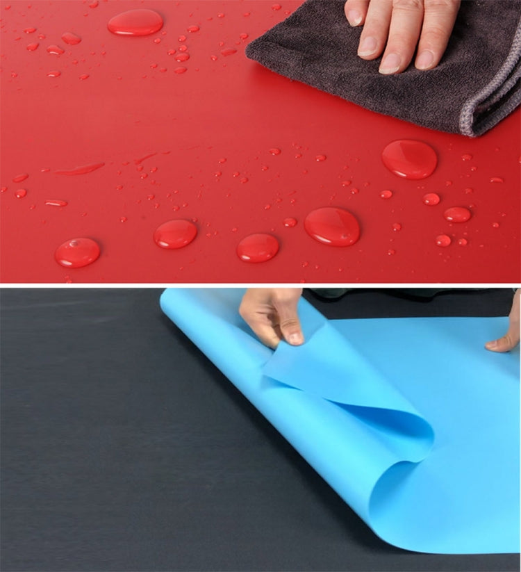 70x140cm Shooting Background Board PVC Matte Board Photography Background Cloth Solid Color Shooting Props(Orange) by buy2fix