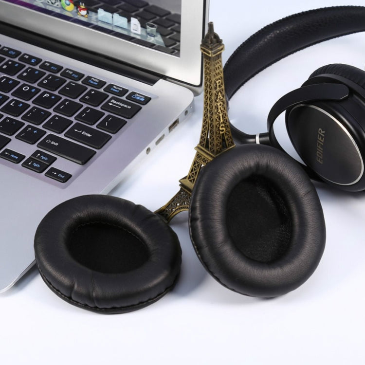 2pcs For Monster DNA Protein Leather + Sponge Headphone Protective Case Earmuffs(Black) by buy2fix