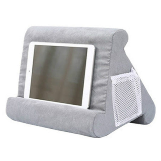 Laptop Holder Tablet Pillow Multifunction Laptop Cooling Pad Rest Cushion(Grey) by buy2fix