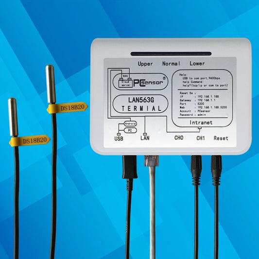 Pcsensor LAN563V Network Type Voltage Detection Remote Control Phone Monitoring Record Data Sheet by Pcsensor