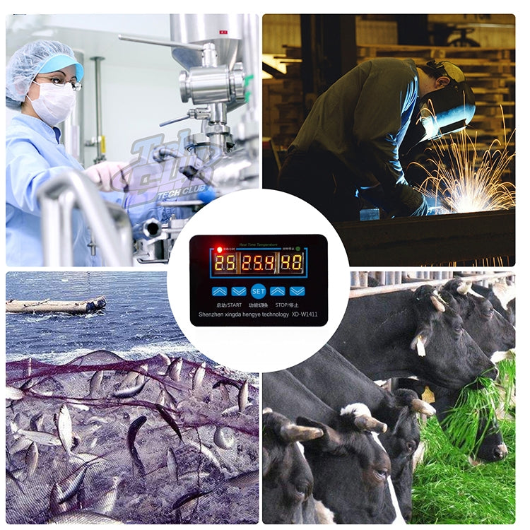 XH-W1411 Digital Intelligent Digital Temperature Controller by buy2fix