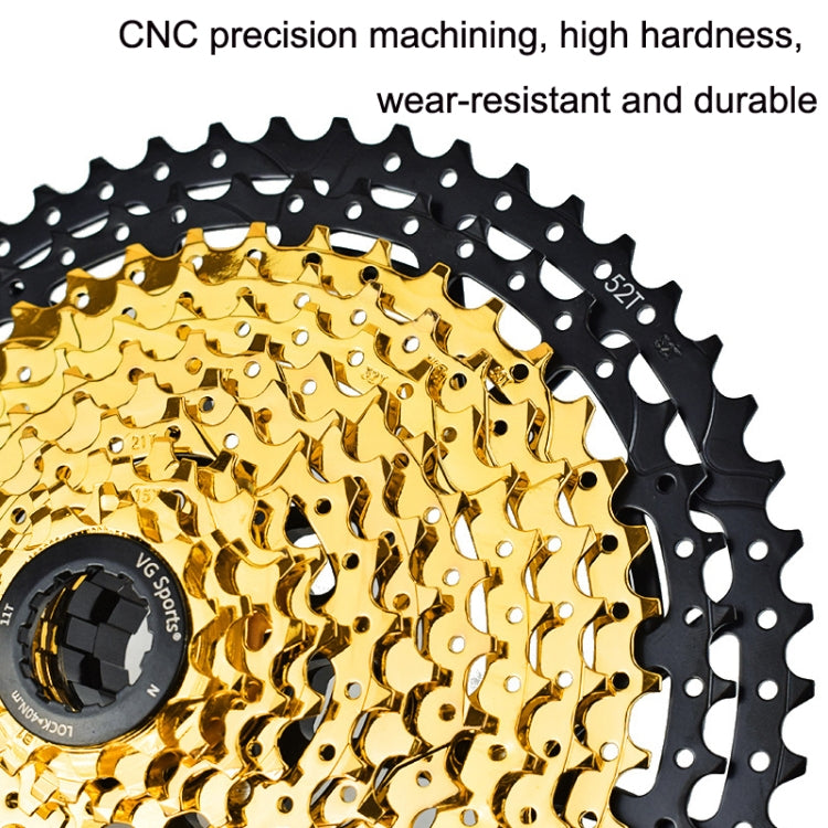 VG Sports Split Mountain Bike Lightweight Cassette Flywheel, Style:12 Speed 50T by VG Sports