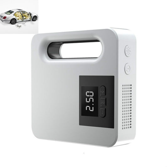 12V Car Air Pump Car Portable Tire Electric Pump, Style:Digital Version (White) by buy2fix