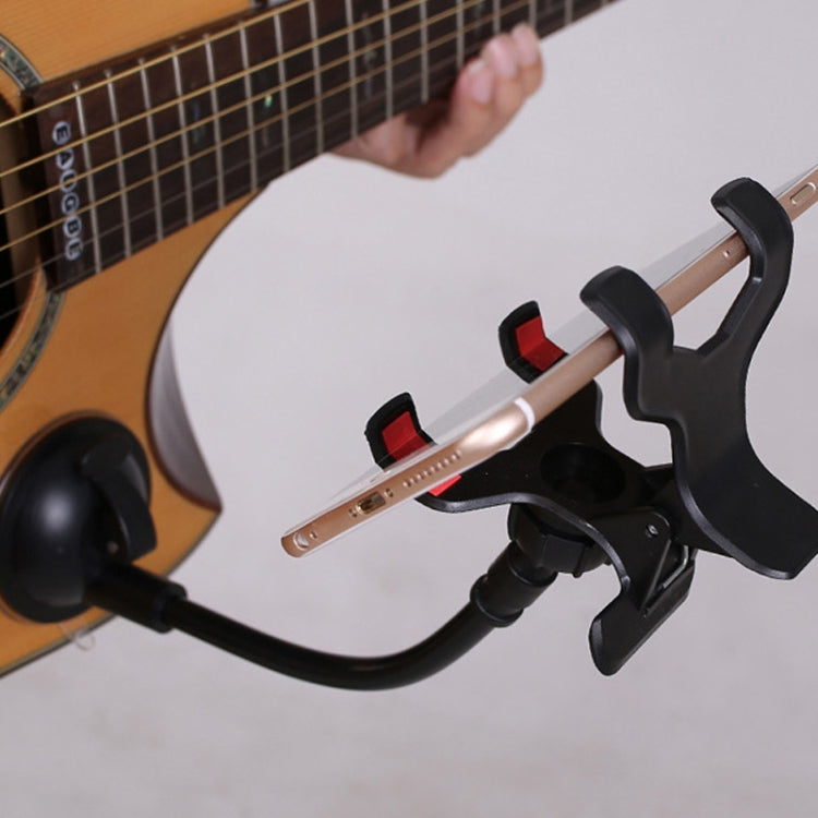 GS05 Guitar Panel Phone Clip Live Video Rotating Phone Guitar Stand by buy2fix