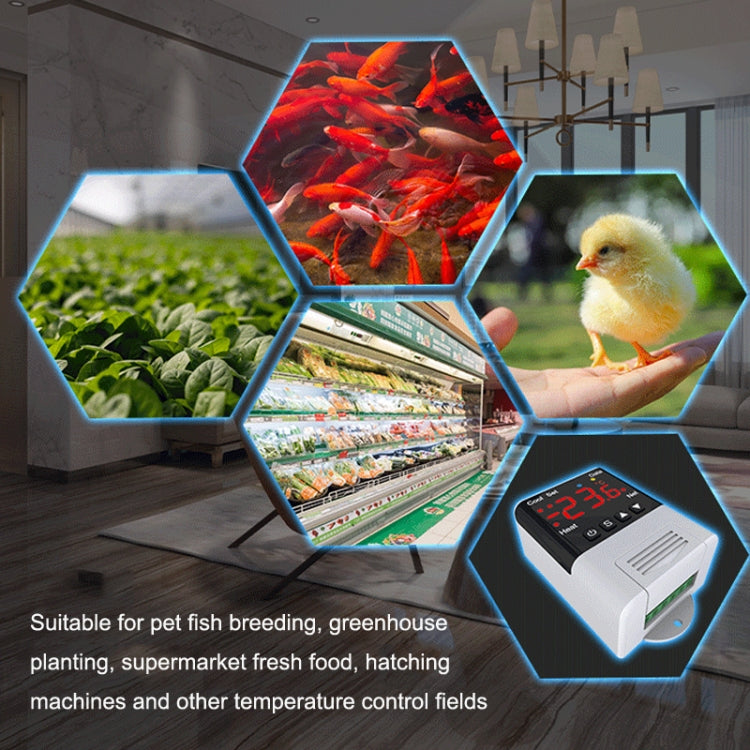 DTC-2201 18B20 Sensor WiFi Intelligent Aquarium Fish Tank Hatch Central Air Conditioning Temperature Controller by buy2fix