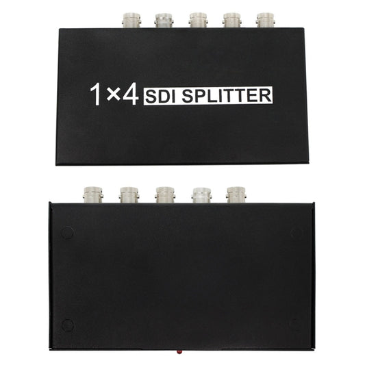 1 In 4 Out SD-SDI / HD-SDI / 3G-SDI Distribution Amplifier Video SDI Splitter(EU Plug) by buy2fix