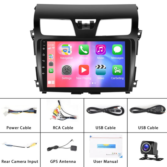 For Nissan Teana 13-16 10.1-inch Reversing Video Large Screen Car MP5 Player, Style:4G Edition 8+128G(Standard+AHD Camera) by buy2fix