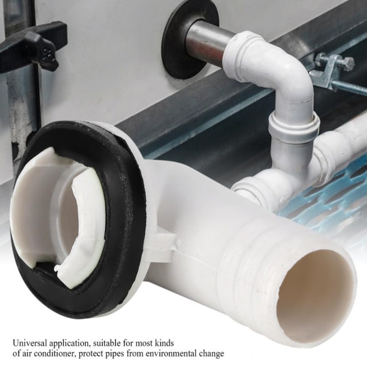 Elbow Air Conditioning External Air Conditioner Outlet Drain Nozzle Universal Drainage Tool for LG Air Conditioner(Diameter 19mm) by buy2fix