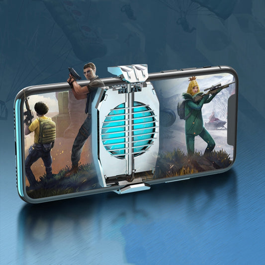 H15 Mobile Phone Radiator Semiconductor Rapid Cooling Portable Peripheral Cooling Mobile Phone Radiator Plug-in Models(Silver) by buy2fix