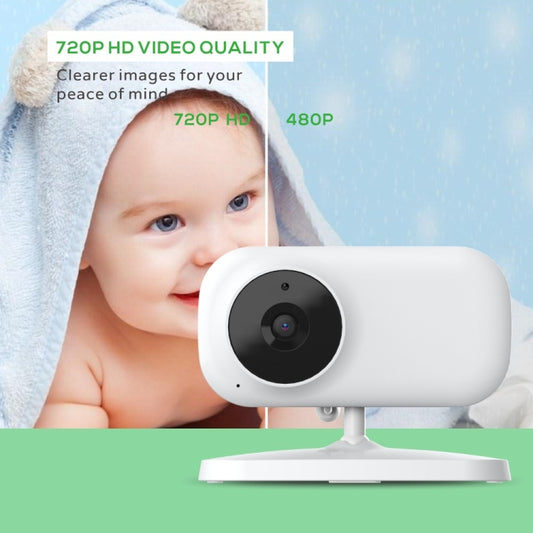 SM70 7-inch 720 x 1080P Wireless Baby Monitor Camera Temperature Monitor 2 Way Audio UK Plug by buy2fix